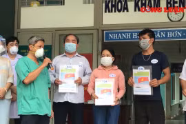 Đà Nẵng: 23 bệnh nhân COVID-19 ra viện cùng lúc