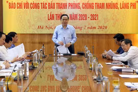 Giải báo chí toàn quốc “Báo chí với công tác đấu tranh phòng, chống tham nhũng, lãng phí” lần thứ ba, năm 2020 -2021