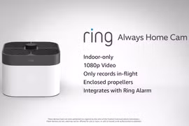 Thiết bị camera giám sát có thể bay lơ lửng trong nhà
