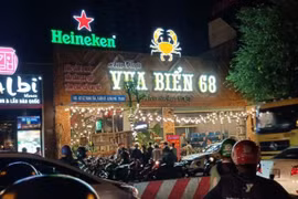 Chém nhau kinh hoàng tại quán nhậu, nhiều người bị thương
