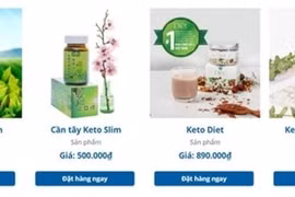 Sản phẩm Keto Slim quảng cáo sai bản chất, lừa dối người tiêu dùng