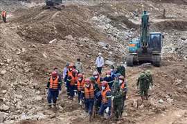 Tìm thấy thêm một thi thể nạn nhân vụ sạt lở Thủy điện Rào Trăng 3