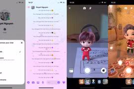 Giao diện chủ đề nhóm nhạc BTS đã có trên Facebook Messenger và Instagram