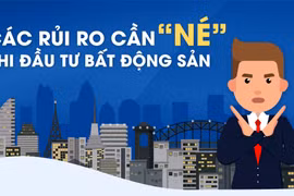 Các rủi ro cần né khi đầu tư bất động sản