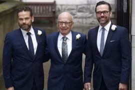 Con trai ‘trùm truyền thông’ Murdoch từ chức khỏi HĐQT của News Corp