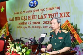 Thượng tướng Đỗ Căn được bầu làm Bí thư Đảng uỷ Cơ quan Tổng cục Chính trị