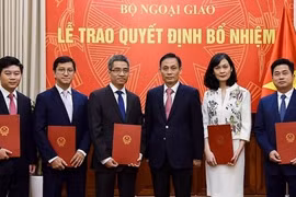 Bộ Ngoại giao bổ nhiệm nhiều nhân sự cấp vụ