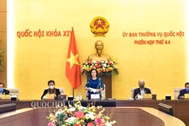 Ngày 8/5, bắt đầu Phiên họp thứ 45 của Ủy ban Thường vụ Quốc hội