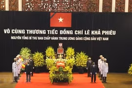 Lãnh đạo Đảng, Nhà nước viếng nguyên Tổng Bí thư Lê Khả Phiêu