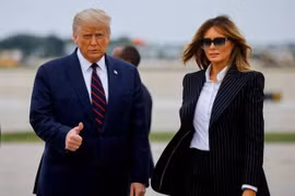 Lãnh đạo các nước đồng loạt gửi lời chúc khi Donald và Melania Trump nhiễm COVID-19