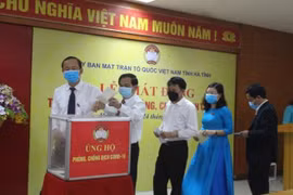 Hà Tĩnh: Hơn 18,3 tỷ đồng ủng hộ phòng, chống dịch Covid-19