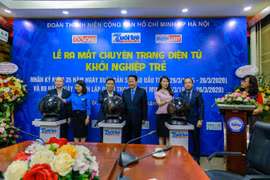 Báo Tuổi trẻ Thủ đô ra mắt chuyên trang điện tử “Khởi nghiệp trẻ”