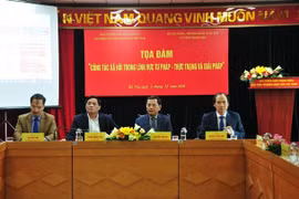Báo điện tử Đảng Cộng sản tổ chức tọa đàm đánh giá công tác xã hội trong lĩnh vực tư pháp