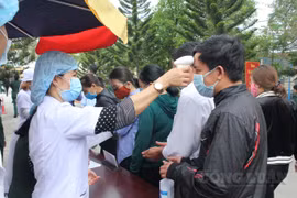 Huế: Diễn tập tiếp nhận công dân từ các quốc gia có dịch nCoV trở về