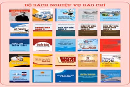 Ra mắt bộ sách nghiệp vụ báo chí nhân kỷ niệm 95 năm Ngày Báo chí Cách mạng Việt Nam