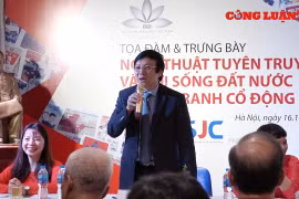 "Nghệ thuật tuyên truyền và đời sống đất nước trong tranh cổ động"
