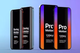 iPhone 12 Pro và iPhone 12 Pro Max sẽ trang bị màn hình ProMotion 120Hz