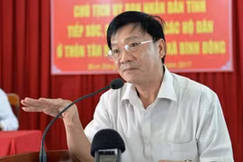 Kỷ luật cảnh cáo nguyên Chủ tịch UBND tỉnh Quảng Ngãi Trần Ngọc Căng