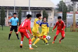 Đội tuyển nữ Việt Nam hòa trong trận đấu tập