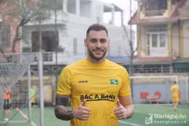 Câu lạc bộ SLNA chính thức ra mắt ngoại binh thứ 2 V.League 2021