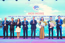 Trao giải báo chí “Vì một Hải Phòng phát triển” lần thứ II
