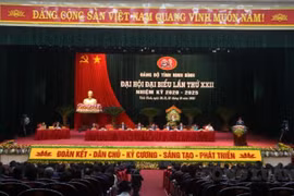 Đại hội đại biểu lần thứ XXII Đảng bộ tỉnh Ninh Bình: Thông qua 14 chỉ tiêu chủ yếu nhiệm kỳ 2020 - 2025