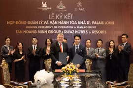 Tân Hoàng Minh "bắt tay" cùng Ri- Yaz Hotels & Resorts để quản lý vận hành cung điện đá D’. Palais Louis