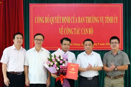 Bổ nhiệm ông Mai Ngọc Quỳnh giữ chức vụ Phó Tổng biên tập Báo Hà Giang
