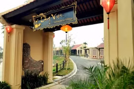 Vườn Vua Resort & Villas đưa khu Làng Việt vào hoạt động