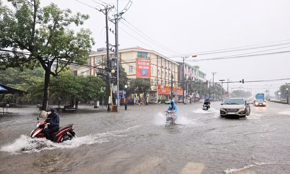 Ngàu 5/6, khu vực Tây Bắc và Nam Bộ có mưa dông vài nơi
