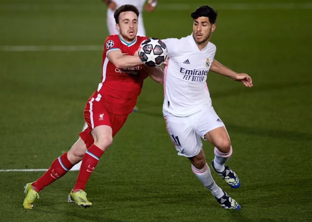 Real Madrid thắng thuyết phục Liverpool. Ảnh: Getty