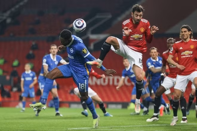 Bruno tiếp tục là điểm sáng của MU. Ảnh: Getty