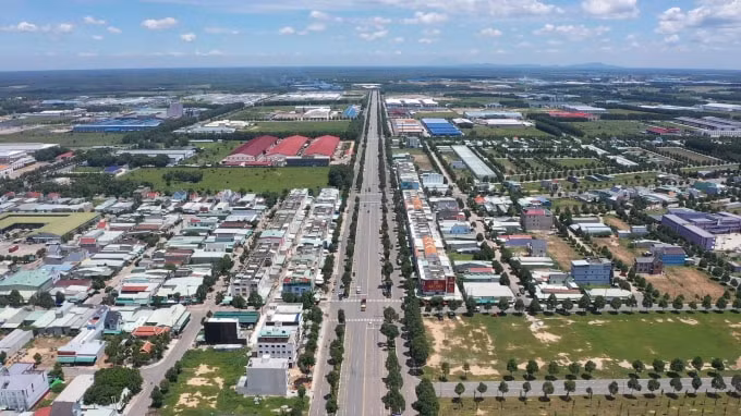 Bàu Bàng đang trên đà phát triển.