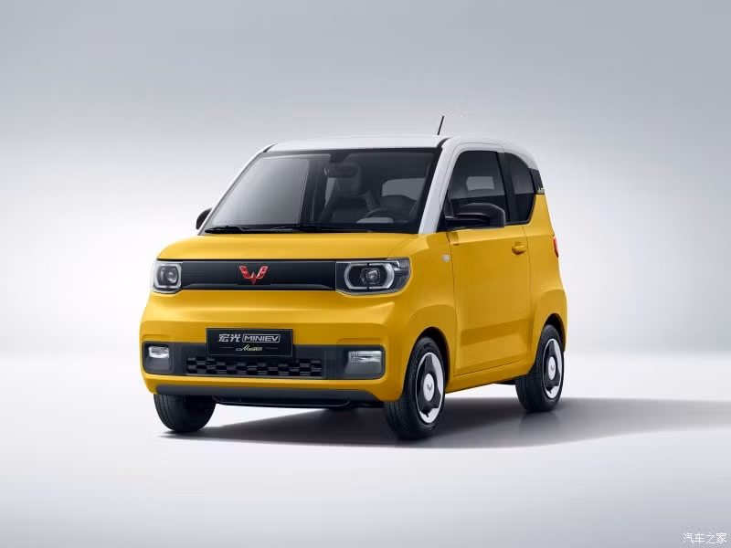 Mẫu xe Wuling Hongguang Mini EV Macaron. Ảnh: TL