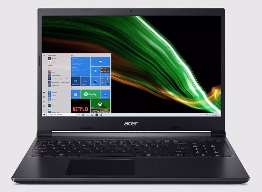 Laptop Acer Aspire 7. Ảnh: Acer