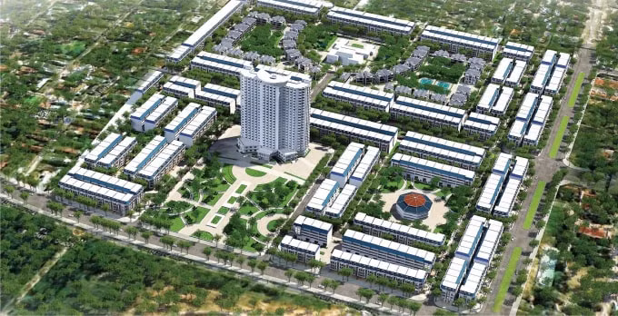 Phối cảnh tổng thể Khu đô thị FLC Legacy Kon Tum.