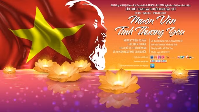 Cầu Truyền hình - Phát thanh trực tiếp với chủ đề: “Muôn vàn tình thương yêu” vào lúc 20h15'