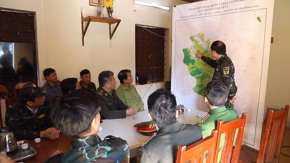 lao cai kiem soat duoc diem chay moi bung phat o vuon quoc gia hoang lien sa pa hinh 2