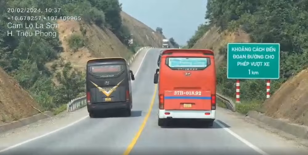 canh sat giao thong ghi hinh xu phat lai xe vuot au tren cao toc hinh 1