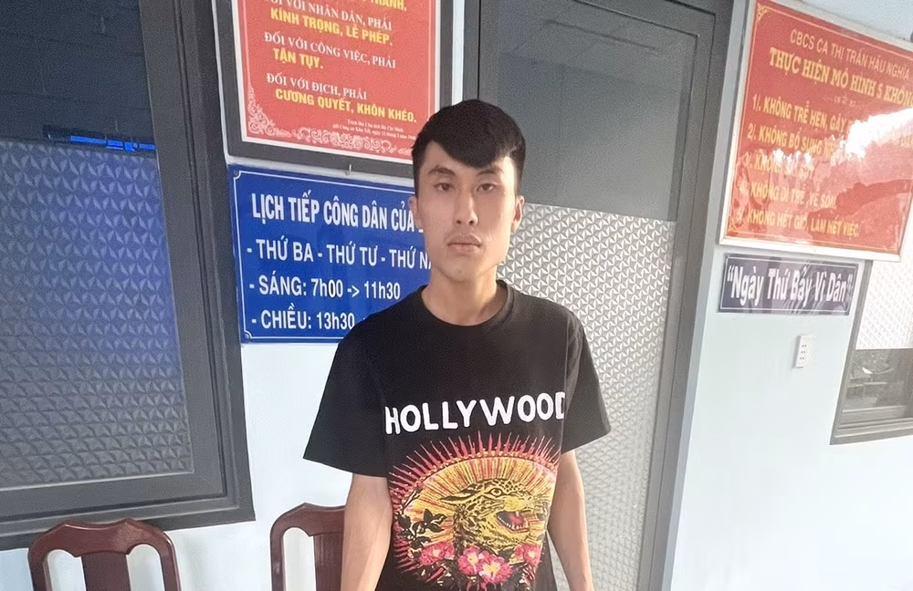 doi tuong cuop tiem vang cua nguoi quen o long an sa luoi hinh 1