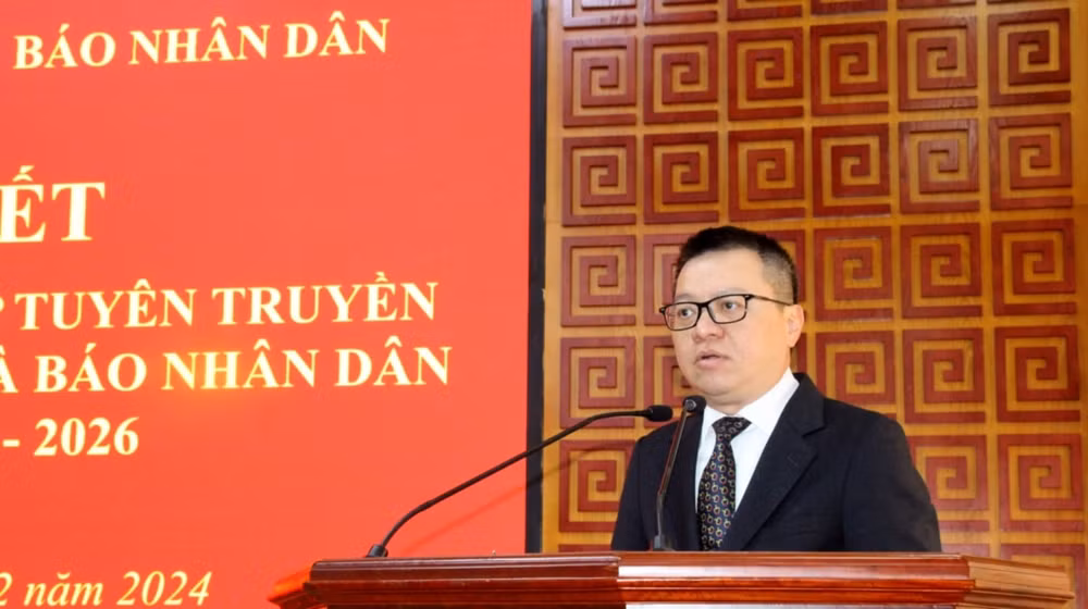 bao nhan dan va tinh uy lai chau ky ket chuong trinh phoi hop tuyen truyen hinh 1