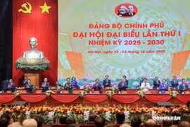 Đại hội Đảng bộ Chính phủ lần thứ I, nhiệm kỳ 2025 - 2030 thành công rất tốt đẹp