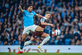 Matheus Nunes rực sáng, Man City thắng nghẹt thở Aston Villa