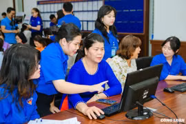 Thanh niên TP HCM hăng hái hỗ trợ mô hình chính quyền hai cấp