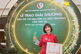 Nhà báo Bùi Lan Anh: ‘Bông hồng thép’ dấn thân vì môi trường