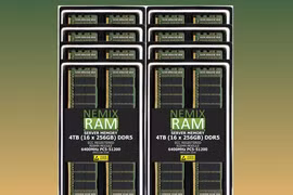 Nemix ra mắt bộ nhớ DDR5 4TB giá 77.000 USD cho máy chủ AI