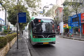 Transerco đưa vào khai thác thêm một tuyến buýt điện