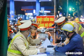 Gần 2.200 trường hợp vi phạm nồng độ cồn ngày mùng 4 Tết