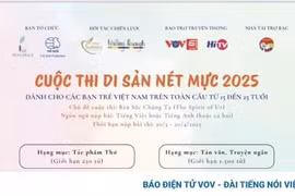 'Di sản nét mực': Cuộc thi viết tôn vinh giá trị văn hóa Việt