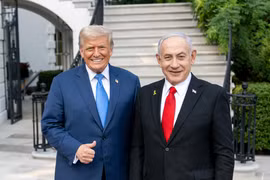 Thủ tướng Israel đề cử Tổng thống Mỹ cho giải Nobel Hòa bình